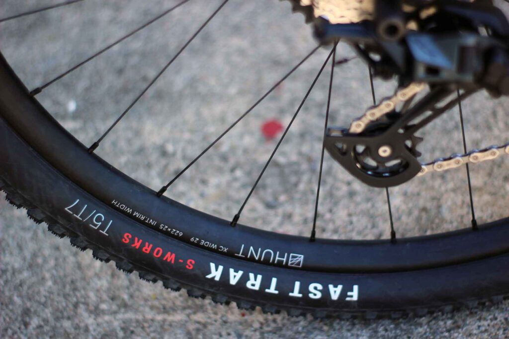 Hunt XC Wheels with S-works tires