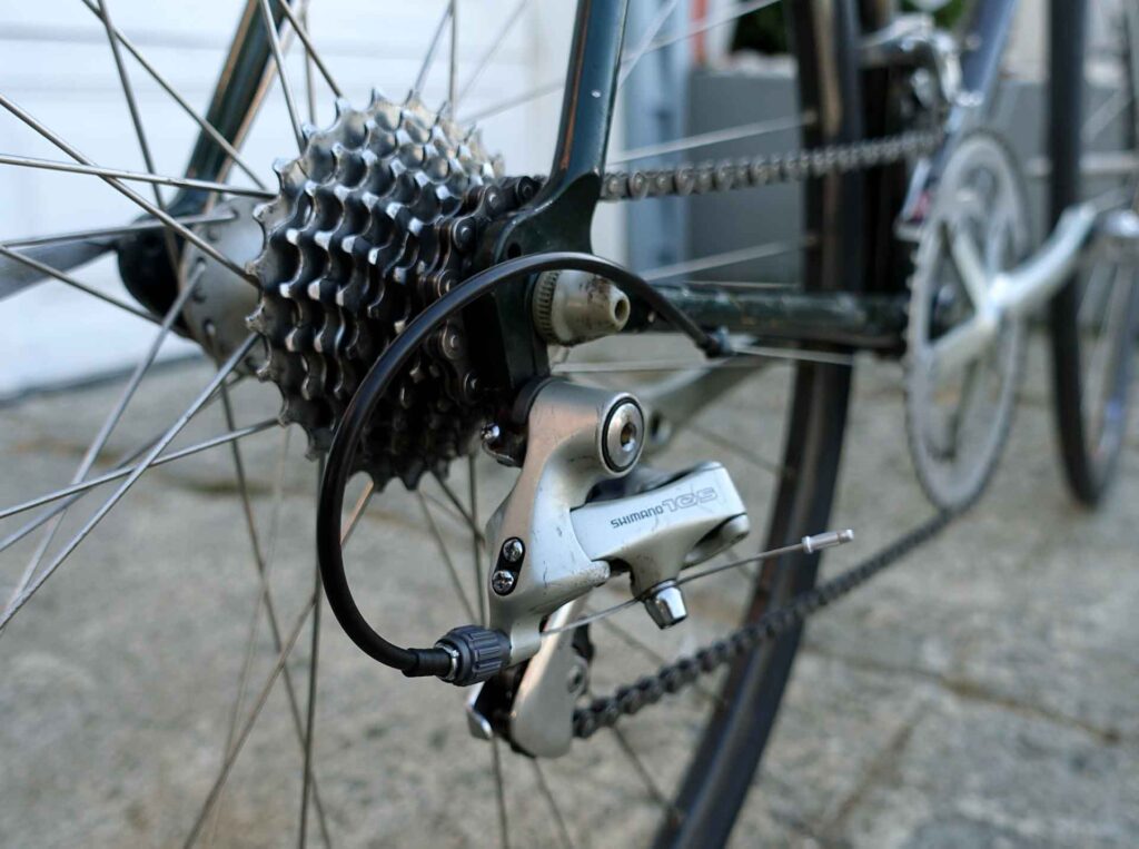 Trek 2120 zx carbon drivetrain: Shimano 105 8 speed derailleur, chain and cassette: Trek 2100 bike build
