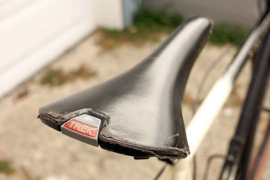 Rat bicycle saddle